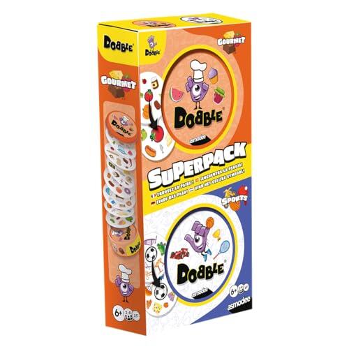 Análisis del Asmodee Dobble Superpack Gourmet y Sports