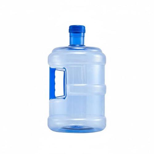 predolo Bidón para Dispensador de Agua Calidad Alimentaria Alimenticio Recipiente de Plástico PET Material Grueso para Familias, Campistas, Oficina, 7.5L, Extra Grueso Mascota 100G