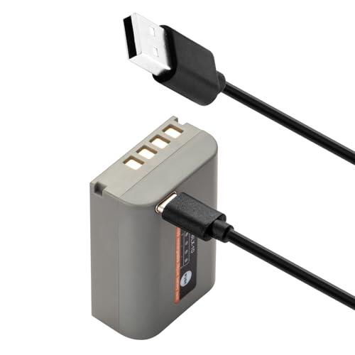 BCMCZCDC BLX-1 - Batería USB (2250 mAh) con entrada USB directa, para OM-1