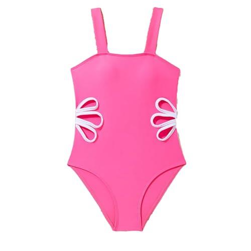 Genérico Bikini NiñA,Traje De BañO para NiñAs con Tirantes Ajustables Traje De BañO para NiñAs