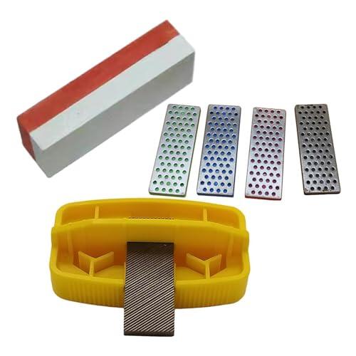 Afilador de bordes para tabla de esquí, afinador de bordes, afinador de esquí, juego de afilado ergonómico de aleación, kit de afilado Ški, para mantenimiento, familia, amigos, deportes al aire libre