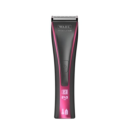 Wahl Bravura2, Cortapelos Inalámbrico para Mascotas, Cuchilla 5 en 1 | Cortapelos con Cable e Inalámbrico para Mascotas, Cuchilla Diamond 5 en 1, 2 Velocidades 6000 y 8000 RPM, hasta 240 Minutos