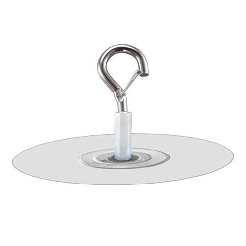 Gancho de techo – Fácil instalación, elimina los enlaces fuertes | Percha adhesiva pequeña para móvil de habitación infantil | Globo bandera de tela LED cadena luz dormitorio azulejos m
