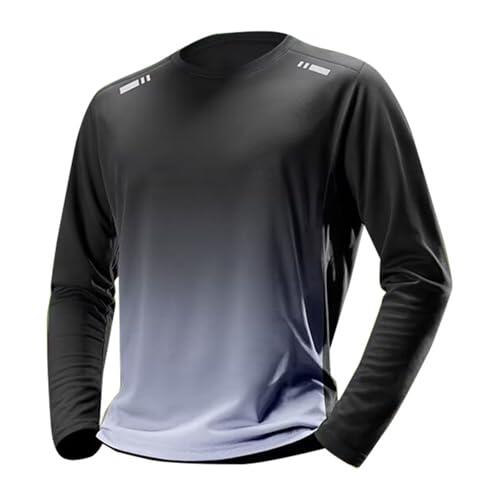 Análisis Detallado: Camiseta Deportiva de Manga Larga para Hombre
