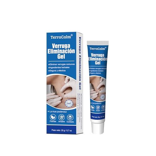 Gel para Eliminar Verrugas 20g - Aplicación Precisa, Adecuado para Verrugas en el Cuerpo y las Manos, Apto para Todo Tipo de Piel