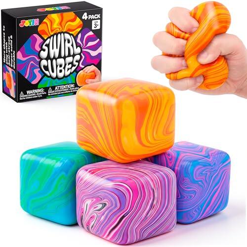 Juguetes antiestrés JOYIN: Análisis completo de los cubos de hielo en espiral