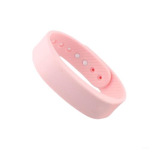 Reloj despertador de vibración silenciosa con detección de etapa de sueño, seguimiento de fitness, contador de pasos, contador de calorías, distancia, temporizador, visualización de fecha, recargable