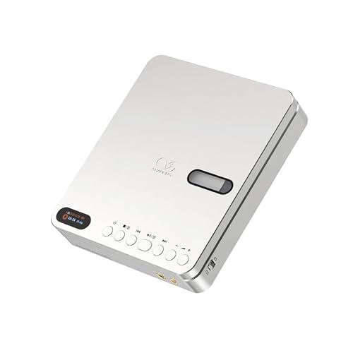 Shanling EC Play - Reproductor de CD portátil DAC CS43198, Bluetooth bidireccional 6.0, 3450 mAh, 12 horas, salida de auriculares de 3,5 mm y 4,4 mm, salida digital coaxial de 3,5 mm, entrada digital