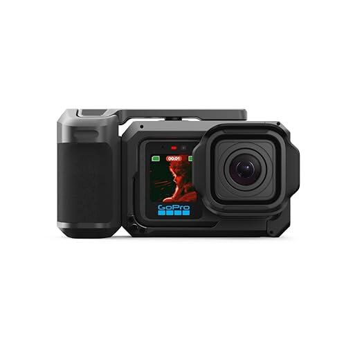 GoPro Mission 1 Pro Grip Edition - Incluye cámara Mission 1 Pro, empuñadura compacta, batería Enduro 2, Estuche de Transporte y Parasol Desmontable