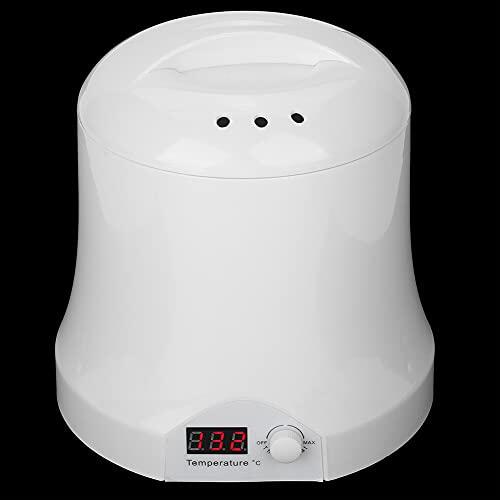 Fdit Calentador de Cera Eléctrico, Máquina de Depilación, Depilación con Control de Temperatura Ajustable para Tratamiento de en el Hogar