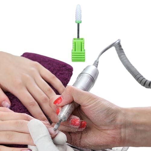 Puntas profesionales para taladro de uñas | Broca para decoración de uñas, broca profesional para - Brocas de cerámica para, puntas de taladro portátiles para para uso en el salón del h