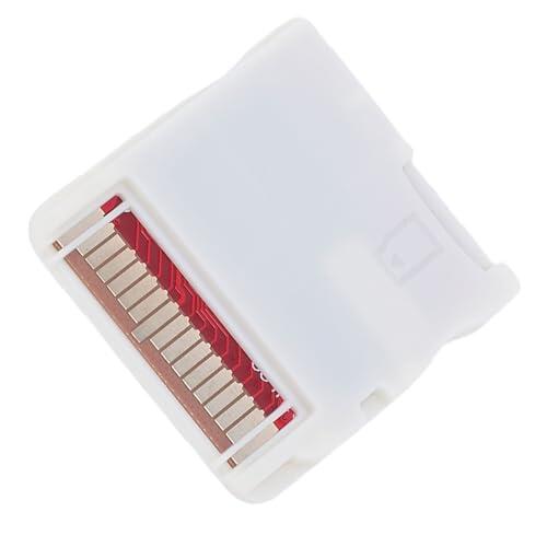 LICAEVEY Dispositivo de Copia de Seguridad de Juegos, Tarjeta de Cartucho Profesional de Lectura y Escritura de Alta Velocidad para 3DS, para Juegos Clásicos MD GB GBC FC PCE (Conjunto MADERA HK