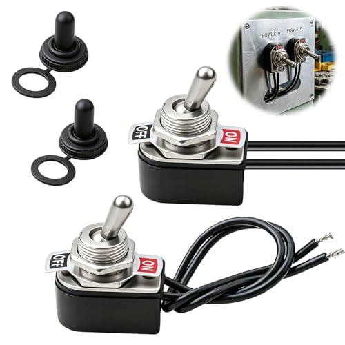Guía técnica del mini interruptor basculante de 12V con tapa impermeable precableado
