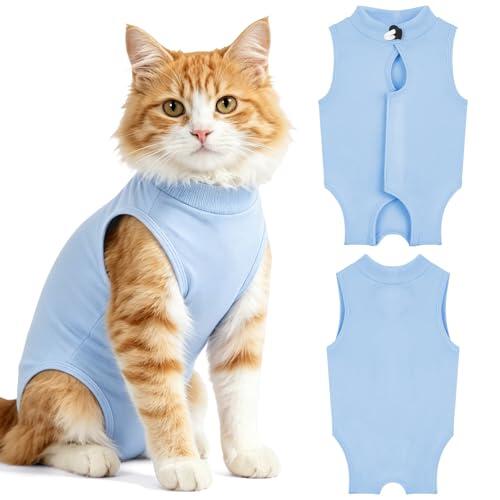 Alternativas al collar isabelino: Guía sobre el body de recuperación para gatos