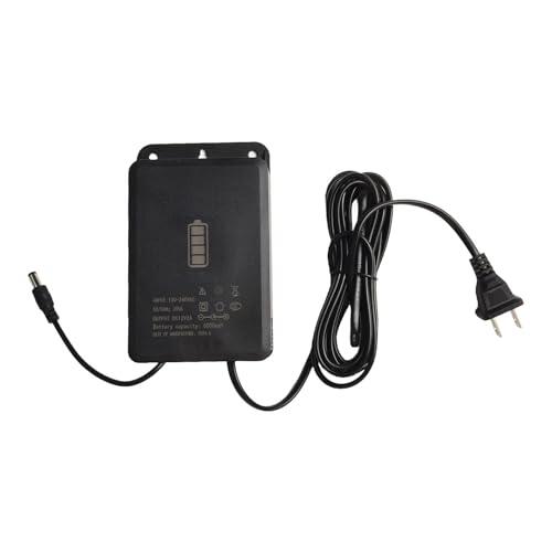 Tidgel Fuente de alimentación UPS ininterrumpida impermeable de 12 V 2 A, con batería de 6000 mAh, para cámaras de seguridad al aire libre