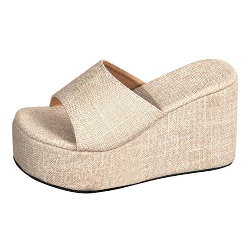 Genérico sandalias mujer comodas Sandalias De Mujer Comodas Con Puntera Abierta Zapatos Informales Antideslizantes Zapatos Con Punta Ligeras Sin Cordones Ortopedicas Sandalia de verano