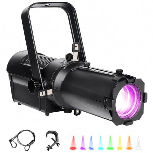 Iluminación Profesional y Precisa: Análisis del Foco Perfil Leko LED 100W RGBW