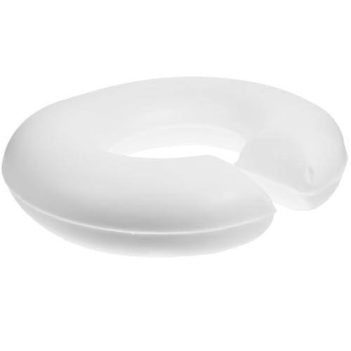 UKCOCO Almohada Facial Ergonómica de Espuma Viscoelástica Funda de Algodón, Cojín para Masaje y Soporte Cervical, Adecuado para Spa y Descanso en Casa