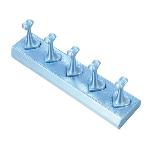 Wusideday Soporte De Uñas Falsas | Organizador Para Práctica De Manicura,Base Práctica para las Uñas - Para Mujeres Principiantes Salón Hogar Oficina Dormitorio Apartamento Estudio