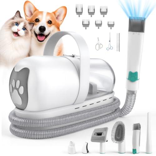 Adiós al pelo por toda la casa: Análisis completo del kit de aseo y aspiración canina