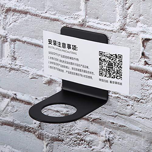 Qcwwy Soporte para Botella de de Acero Inoxidable Montado en la Pared Dispensadores de Soporte para Cartuchos Fuerte Estabilidad Ahorro de Espacio y a Prueba de óxido para Suministros de Baño y Cocina