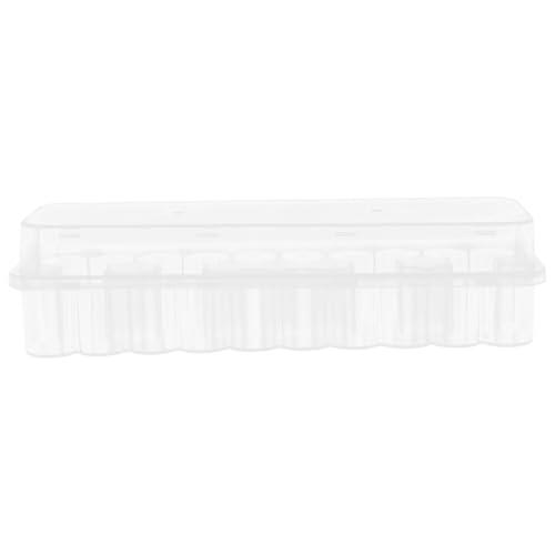 COOLHIYA Caja de Almacenamiento para Laboratorio Transparente y Resistente, Estuche para 24 Microtubos de 3 Ml Función de Exhibición y Conservación de Vacunas