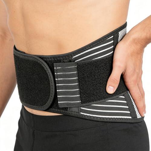 Cinturón de cintura autocalentable para el cuidado menstrual: almohadilla de calentamiento lumbar recargable con soporte ergonómico y terapia de calor, envoltura cómoda para mujeres, niñas y adultos d