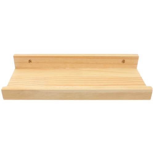 DOITOOL Estante Flotante Alta Capacidad de Carga de Madera de para Organizar Objetos Adecuado para de Pared en Dormitorio
