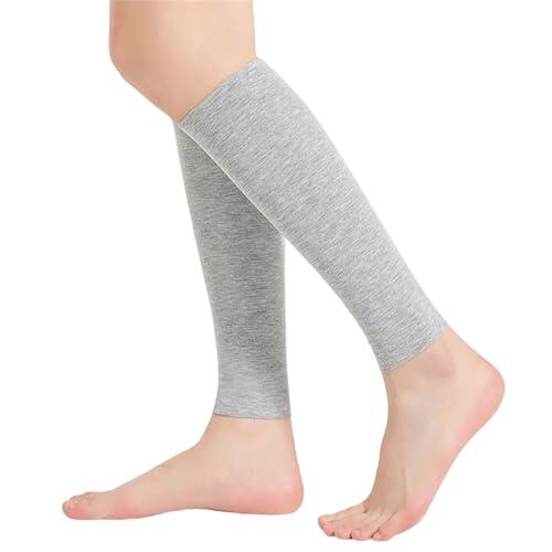 JSGHGDF Mangas elásticas para piernas, resistentes al frío, para entrenamiento, transpirables, cálidas, para correr, fitness, invierno, correr, pantorrillas