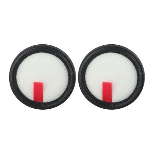 Filtro de repuesto para aspiradora de mano DEVOAC N300 y T19B, para actualización de recogedor de polvo estilo HEPA, lavable y reutilizable para depilación de mascotas, paquete de 2 o 4 (paquete de 2)