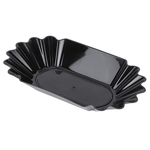 Ycauty Bandeja de grano de café Plato de exhibición de plástico PP de grado alimenticio para accesorios de cocina, buena flexibilidad y resistencia a altas temperaturas, color blanco para cocinas