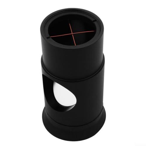Colimador telescópico, aleación de aluminio de 1.25 pulgadas, ocular de calibración para reflectores, herramienta de alineación óptica con placa de 45 grados, ajuste de imagen claro para observadores