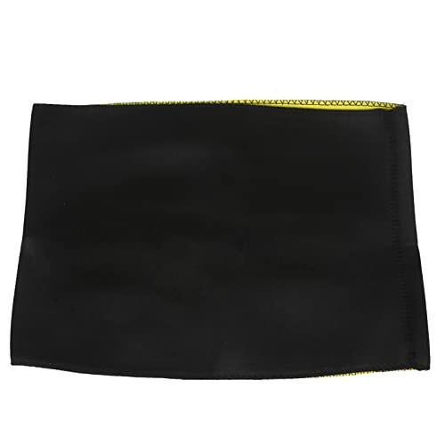 Luocute Cinturón de Entrenamiento de Cintura para Mujeres y Hombres, Cinturón Adelgazante con Control de Barriga y Triple Envoltura, Recortador de Cintura Ajustable para Entrenamiento de (L)