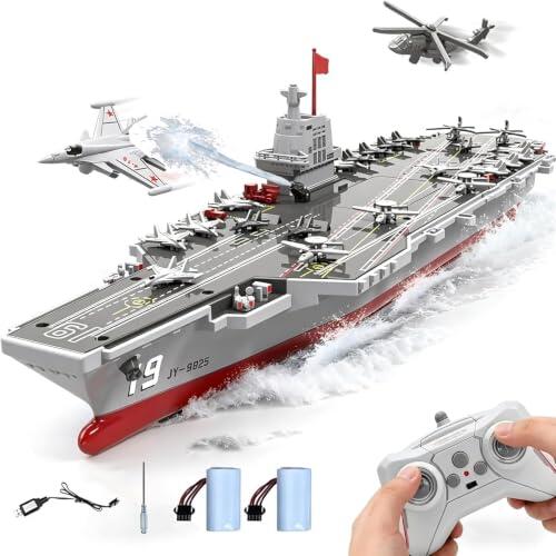 Dominando las Aguas: Análisis Completo del Portaaviones RC Hylukon