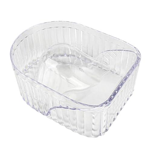 Cuenco Para Uñas De Manicura: Aislamiento De Doble Capa, Recipiente Especializado Resistente A La Acetona, Marco Posicionador De Mano Ergonómico, Plato De Inmersión En Agua Tibia Duradero | Suministro