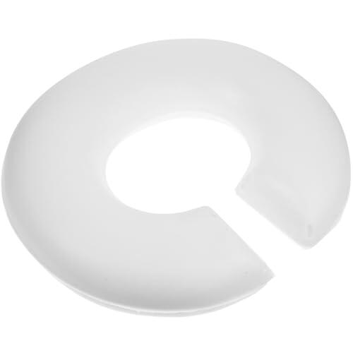Mikikit Almohada Facial para Masaje Cómoda y Relajante en Forma de U de Algodón Color Blanco Adecuado para Spas y de Cuidado de Pies