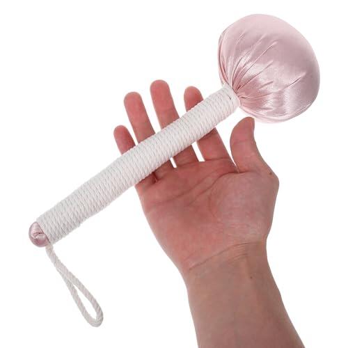 Veemoon Martillo de Masaje para Meridianos con Fragancia Natural y Material de Seda Falsa y Algodón, Herramienta de Masaje para Uso en Casa Que Mejora la Vitalidad Corporal
