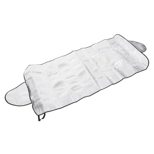 aqxreight Cubierta Multifuncional para Parabrisas, Protector de Sombra para Sol, Lluvia, Nieve, Escarcha, para Automóviles, Camiones, SUV, Material EPE de Ajuste Universal para Bloqueo de Verano e