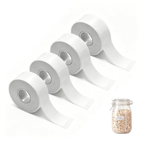Cinta de Etiquetas Térmica Laminada P21, Papel de Impresión Compatible con Etiquetadoras de Oficina, 14 x 40 mm, Cinta de Repuesto de Alta Calidad para Uso en Hogar, Oficina y Escuela