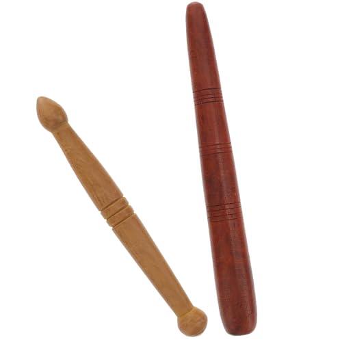 MAGICLULU Varillas Ligera Masaje de Piezas de Madera Herramienta para Pies 2 y Compacta para Uso Doméstico y Salón de Belleza