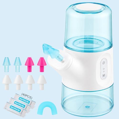 Revoluciona tu salud nasal con el irrigador eléctrico inalámbrico DYMROGE