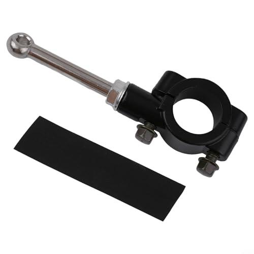 Spelonify Soporte de pie de extensión lateral de motocicleta de 20 a 23 mm, soporte de estacionamiento para ampliación de suelo y pavimento