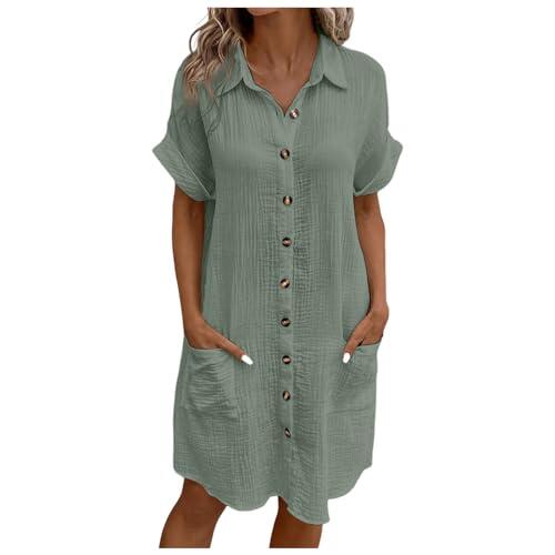 Vestido de Verano: Versatilidad y Confort en Lino y Algodón