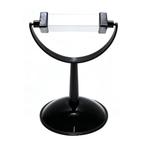 Batum Cristal óptico triangular, prisma con soporte para enseñar el espectro de luz de física, utilizado en experimentos científicos