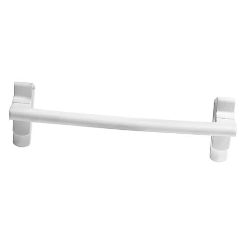Yctze Toallero Montado en la Pared,Soporte de Toalla de Mano de Baño de Plástico PP Que Ahorra Espacio para Baño y Cocina,Fácil Instalación,No Requiere Perforación