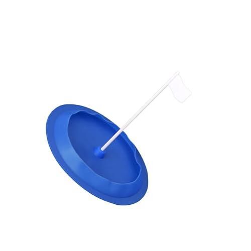 LIXSAZSE Hoyo de Putting de Golf, Copa para Interiores y Exteriores con Bandera, de Primera Calidad, Que facilita la Mejora y una Experiencia de Juego Divertida. Ayuda para el