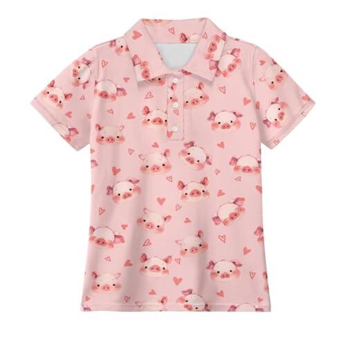 Generisch Camisa hawaiana para niños, manga corta, estampado de playa, holgada, uso diario, cómoda, para la playa, para el tiempo libre, camiseta deportiva, camiseta para niños, camiseta superior