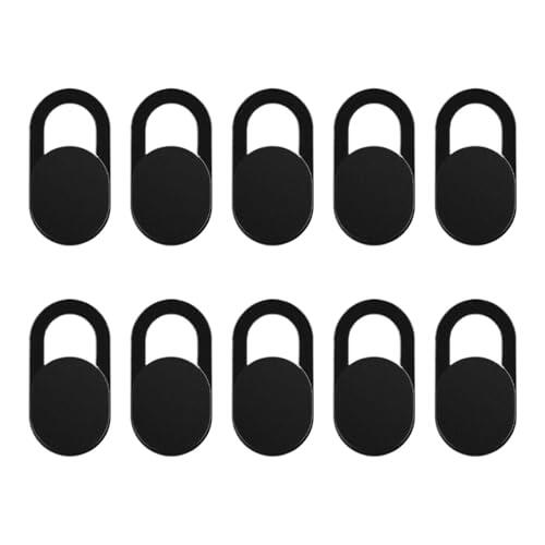Genérico Cubierta Deslizante para Cámara Web, Paquete De 10 Protectores De Privacidad Ultrafinos: c-ubiertas para Cámara Web, Adhesivo Deslizante para Bloqueador De Cámaras para Computadora Portátil