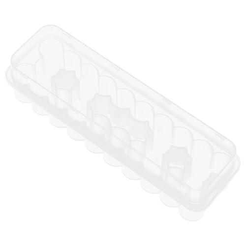 Alasum Caja de Plástico para Almacenamiento de 3ml Diseño Compartimentado y Cierre Seguro, Adecuado para Aceites Esenciales y Tubos de Ensayo en Casa o Viaje