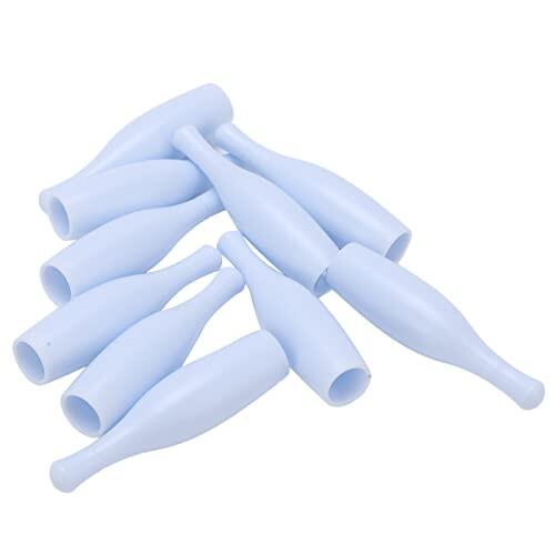 RiToEasysports Juego de Mini Bolas de Bolos para Niños, 10 Piezas de Plástico para Interiores y Exteriores, Juguetes de Juego de Bolos con Diseño Portátil, Ayuda a Desarrollar la Coordinación